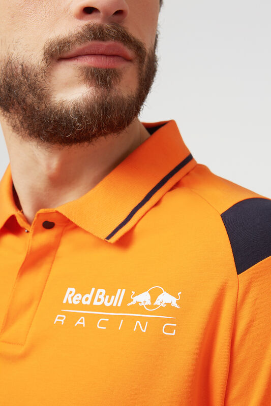 RBR FW MENS VERSTAPPEN POLO - orange